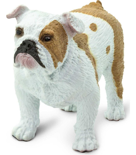 Figura Bulldog Safari Ltd. 5,08 Cm - Juguete Educativo