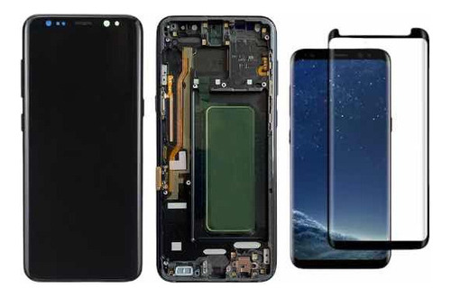Sjpm Frontal Tela Display Aro S8 Plus S8+ G955 Original +