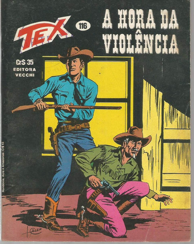 Tex 116 - 1ª Edicao - Vecchi - Bonellihq Cx46 E19