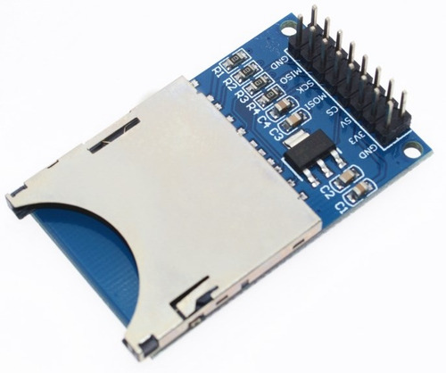 Módulo Arduíno Leitor Gravador Slot Cartão Micro Sd Card