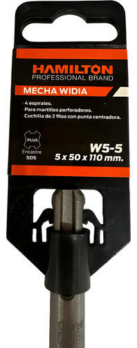 Mecha Widia Sds Plus Hamilton 5mm X 50x 110 Mm W5-5