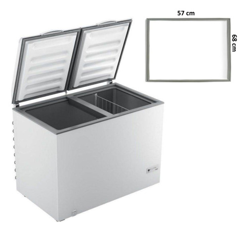 Borracha Gaxeta Freezer Consul Chb42 57x68 Original