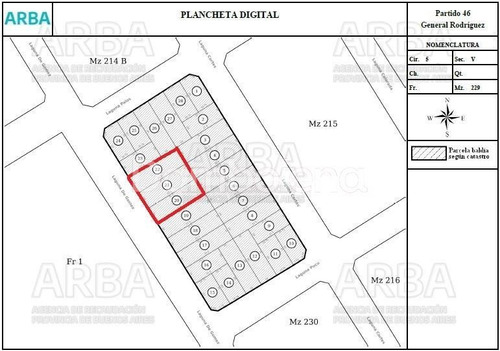 Imagen 8 de 8 de Terreno Fracción En Venta O Permuta Sobre Colectora Acceso Oeste - General Rodríguez - G.b.a. Zona Oeste