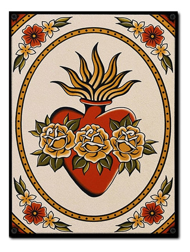 #1613 - Cuadro Decorativo Vintage - Tattoo Tatuaje Poster