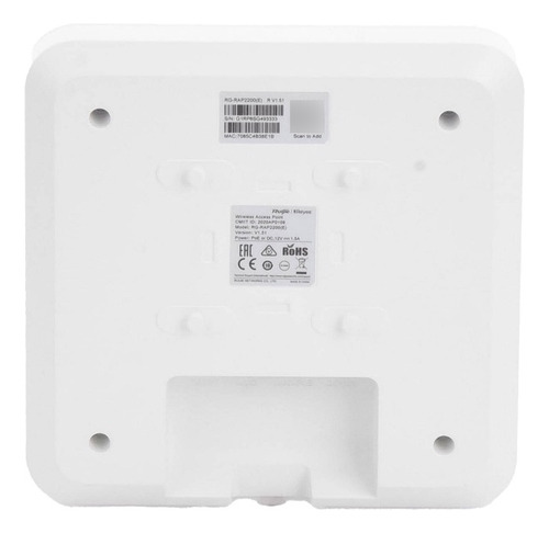 Access Point Ruijie Wifi 5 5 Ghz 867 Mbps Rg-rap2200(e)