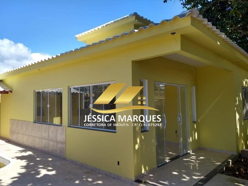 Imagem 1 de 7 de Casa De 2 Quartos, Área Gourmet E Piscina Em Unamar - Jmc.95