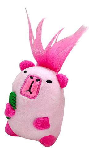4 Llavero De, Juguete De Peluche De, Suave, Divertido, Rosa