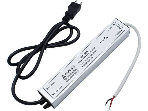 30w Dc 12v Led Power Supply Driver, Lustaled Waterproof Ip67