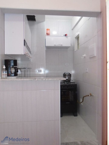 Imagem 8 de 15 de Kitinete Reformada, Com Cozinha, A 200 Metros Do Metrô Anhangabaú E Terminal De Ônibus- Bela Vista . - Md291