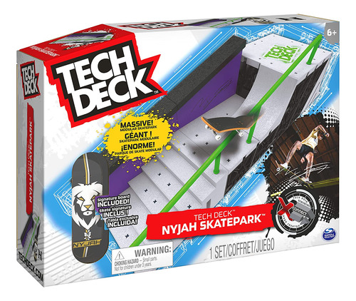 Tech Deck, Nyjah Skatepark X-connect Park Creator, Juego De