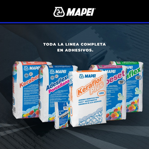 Pegamento Porcelanato Kerabond Plus Gris 30 Kg Oferta Mapei