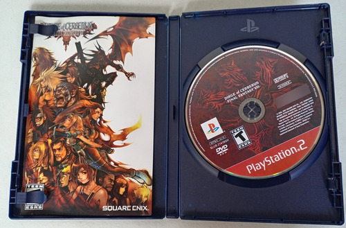 Final Fantasy Vii: Dirge Of Cerberus Para Ps2 Formato Fisico (Usado)