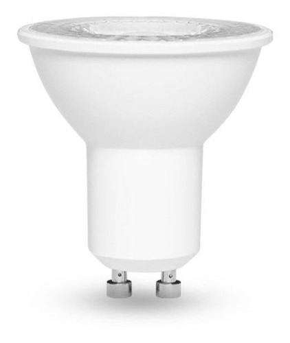 Imagem 1 de 5 de Lâmpada Led Dicroica Gu10 7w 2700k -economiza 86% De Energia
