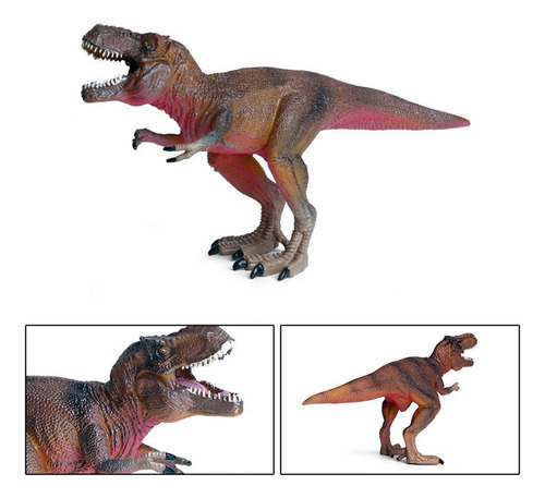 Juguete De Dinosaurio Educativo Tyrannosaurus Rex Rojo