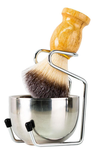 // Juego De Brochas De Afeitar Para Hombres, Cómodo De Usar,