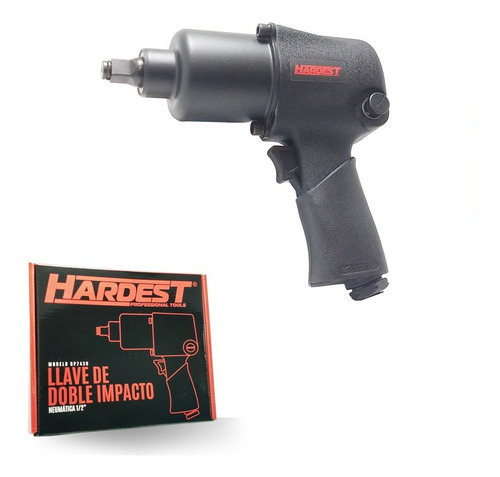 Imagen 2 de 5 de Llave Impacto Neumatica Hardest 1/2 575 Nm Doble Martillo