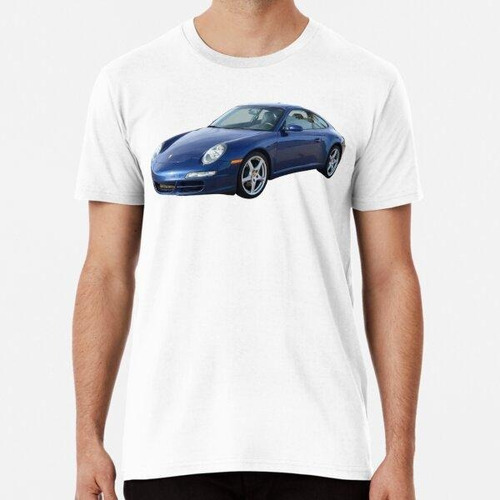 Remera Blue Porsche 997 Designs Algodon Premium 
