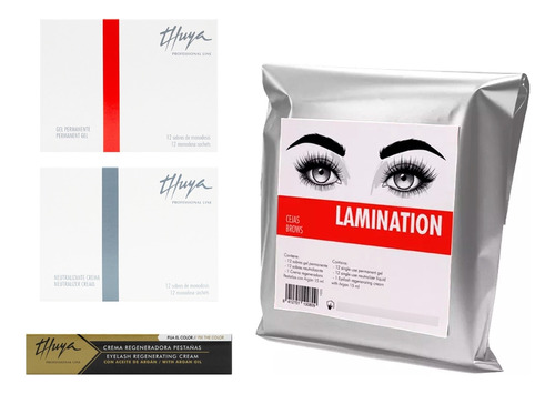 Thuya Lamination Kit Laminado De Cejas Brows Pestañas