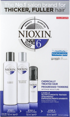 Imagem 3 de 7 de Nioxin System 6 Small (3 Produtos) Kit