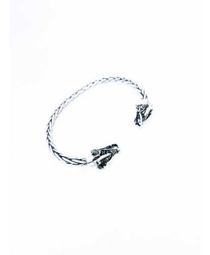 Brazalete De Dragon Plata Maciza Ley 925