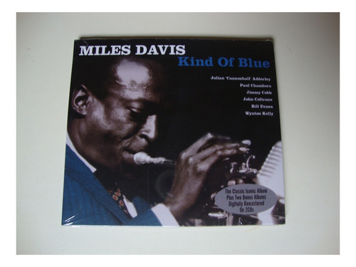Cd Duplo - Miles Davis - Más o menos azul - Importado, Lacrado