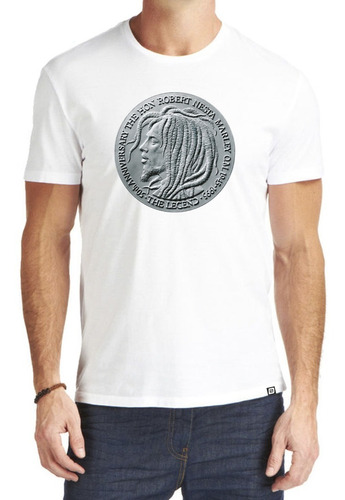 Remeras Reggae Bob Marley Moneda 14 Estampado Digital Stamp