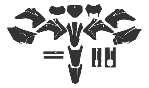 Molde, Templates Crf 230f 2015 Para Criação De Kit Gráfico.