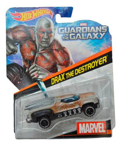 Hot Wheels Drax The Destroyer Guardians Of The Galaxy Marvel