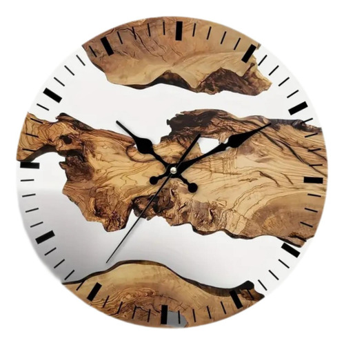 Reloj De Pared Reloj De Pared Redondo Silencioso Estilo A