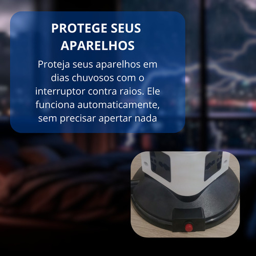 Torre De Tomada Multiplug 12 Tomadas Usb E Tipo-c 10a Bivolt