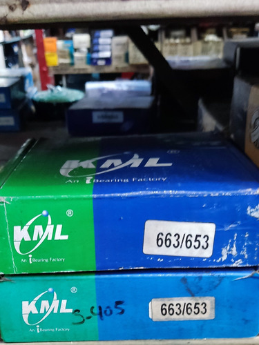 Rodamientos Set 405 (663/653) Marca Kml Made In Japan