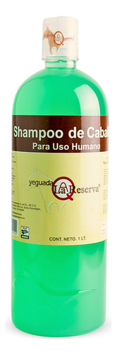  Shampoo De Caballo Verde Para Uso Humano Yeguada La Reserva