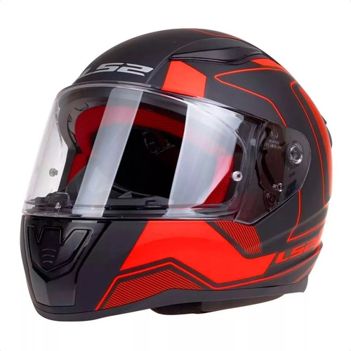 Casco Moto Ls2 353 Rapid Carrera Amarillo Fluo Devotobikes