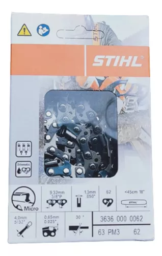 Cadena Para Motosierra Stihl 18 Pulgadas 3/8 Ms-210, Ms-211