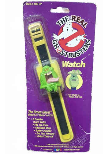 Hope The Real Ghostbusters Reloj The Green Ghost Slimer N