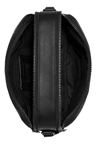 Mariconera Crossbody Coach Graham, Canvas Negra Original