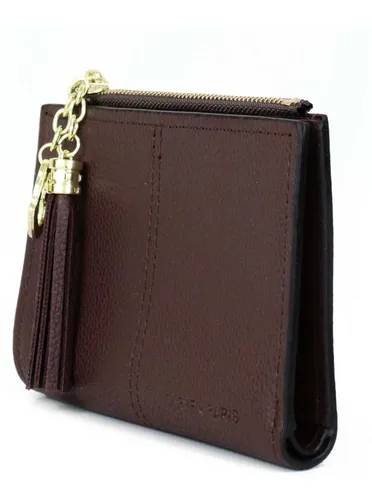 Billetera De Mujer Leyre Dark Brown Carven