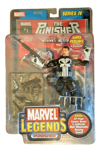 Toybiz Marvel Legends Series 4 2003 Punisher