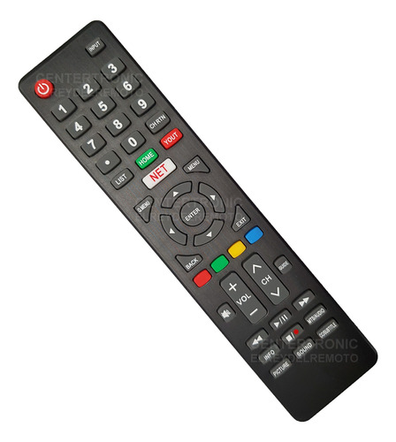Control Remoto Smart Tv Para Top House Tophouse Telefunken