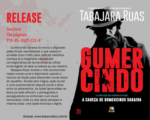 Gumercindo, De Tabajara Ruas. Editora Besourobox, Capa Mole, Edição 2 Em Português, 2023
