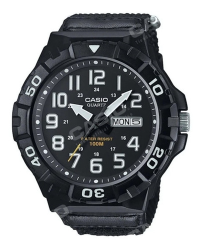 Reloj Casio Core 10 Años Mrw-210hb-1bvcf / 3bvcf Color de la correa MRW-210HB-1BVCF / Negro