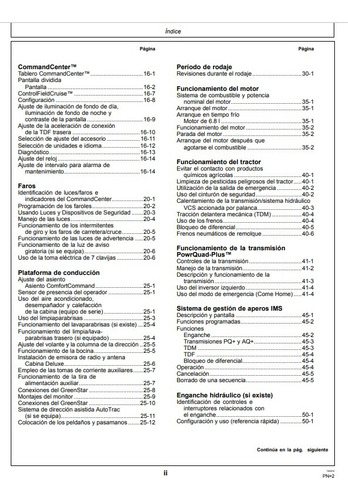 Manual De Operador Tractores John Deere 7185j/7205j/7225j