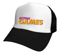 Comprar Gorras Action Games Video Juegos Retro *mr Korneforos*
