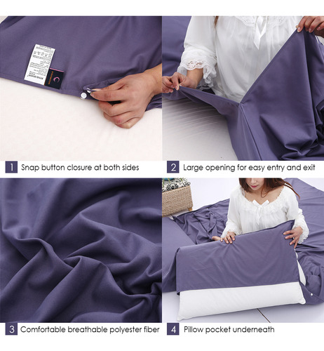 Saco De Dormir Ligero Con Forro Para Saco De Dormir Camping