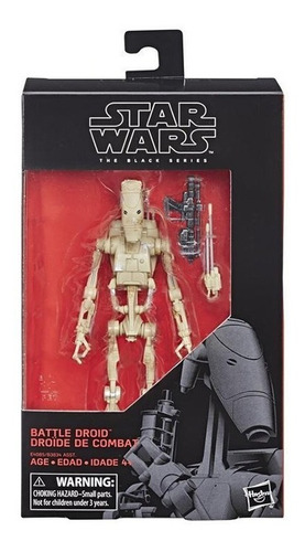 Star Wars Black Series Battle Droid Droide De Combat Hasbro 