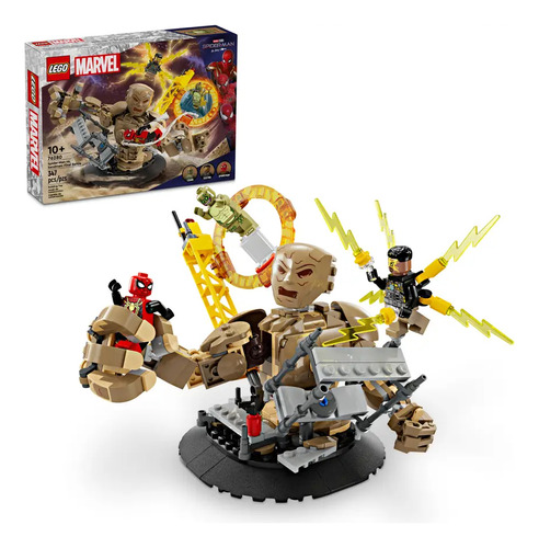 Lego Super Heroes Marvel Spiderman Vs Sandman: Batalla Final