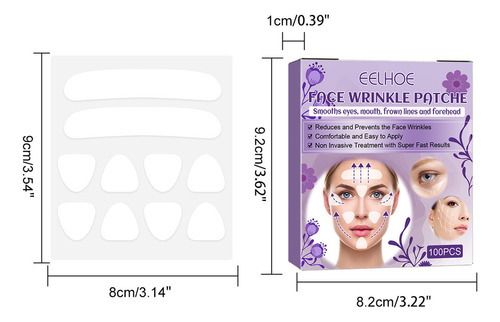 Tiras Eliminadoras De Arrugas Fineline Para Ojos R Face 9955