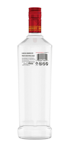 Imagen 3 de 5 de Vodka Smirnoff X1 Tamarindo 1000 Ml