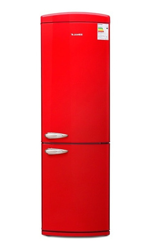 Heladeras Refrigerador Retro Combinado James J-373 Rr Fama