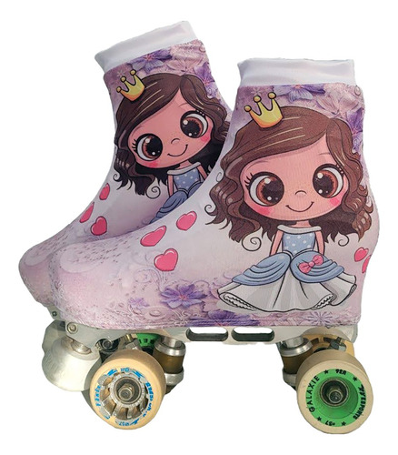 Polaina Cobre Botas Capa Para Patins Laurinha